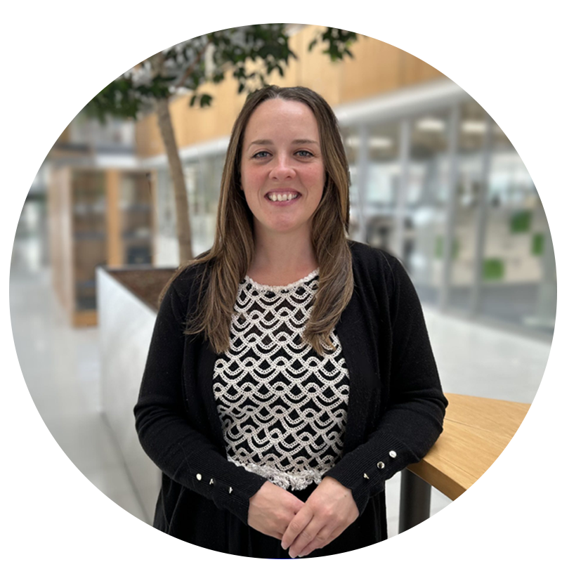 Photo showing charity trustee, Liz.